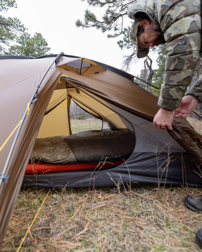 Mountain Star 3 Person Tent Set | Gunmetal-Camel
