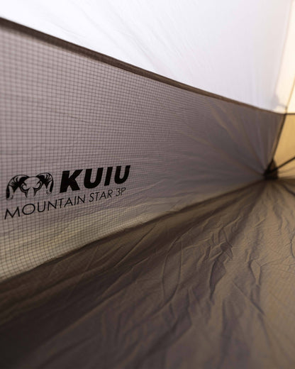 Mountain Star 3 Person Tent Set | Gunmetal-Camel