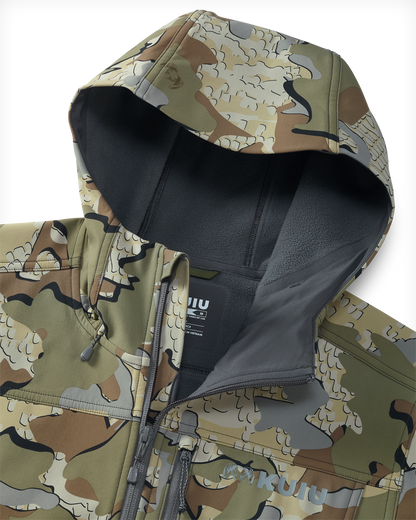 Alpine Hooded Jacket | Ash