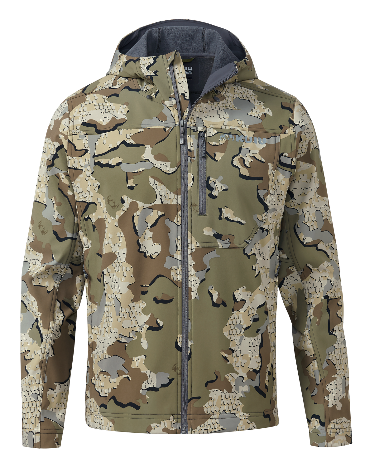 Alpine Hooded Jacket | Ash