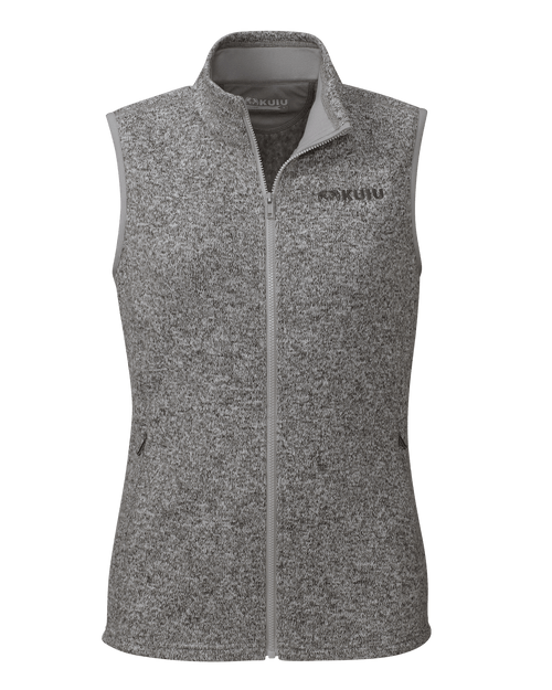 Women's Base Camp Sweater Vest | Stone White Heather