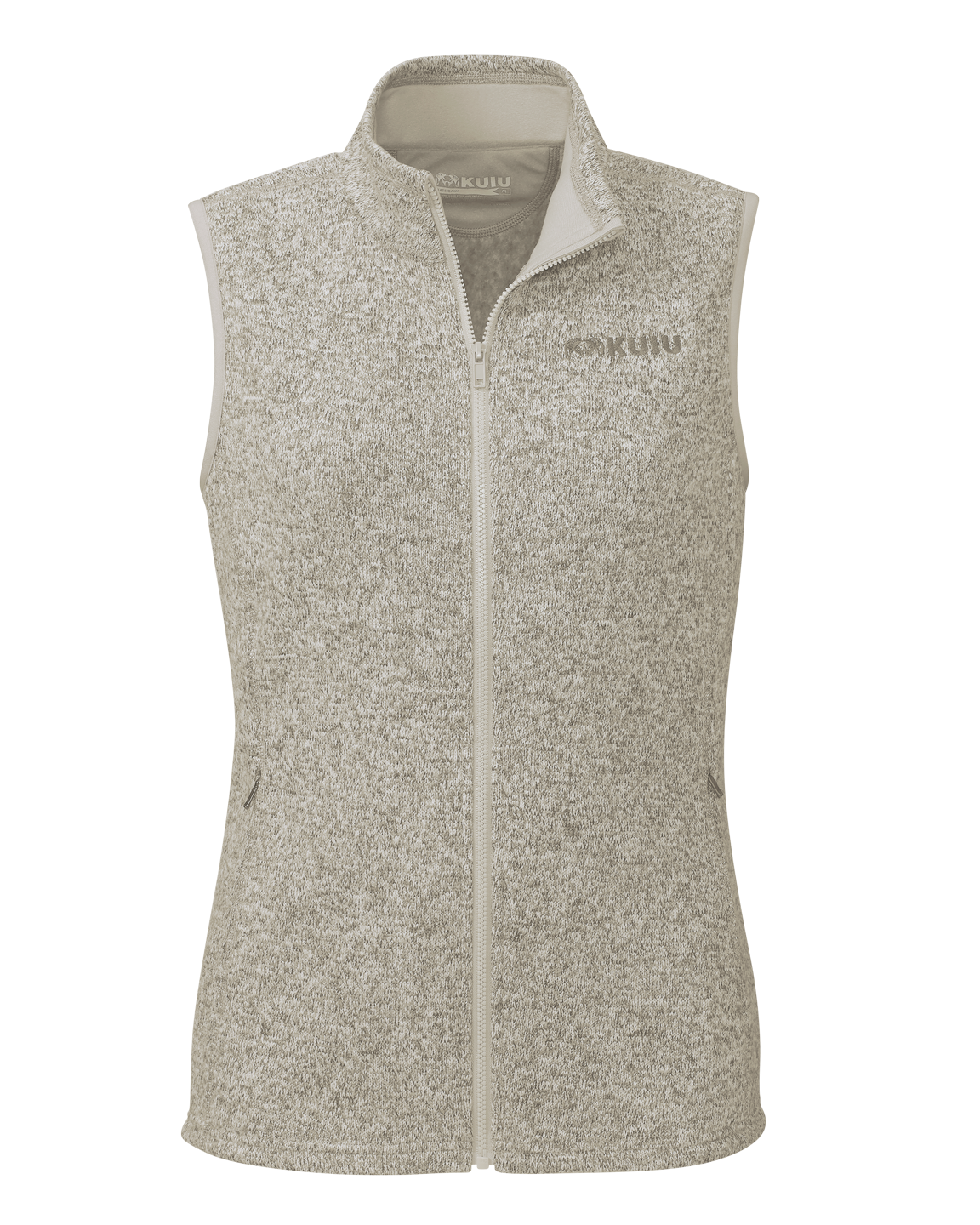 Women's Base Camp Sweater Vest | Stone White Heather