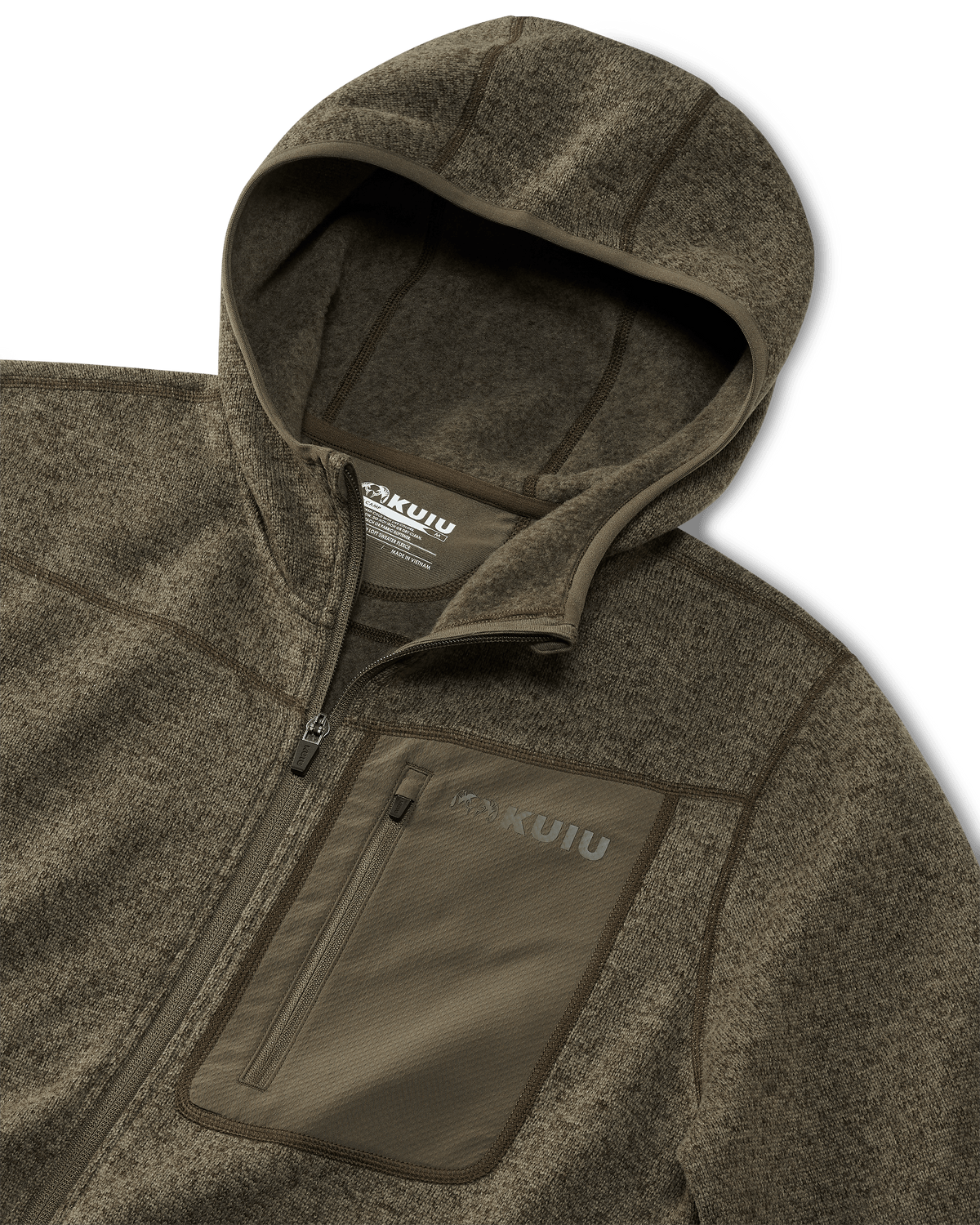 Base Camp Hooded Sweater | Steel Blue Heather