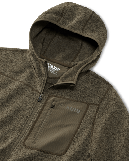 Base Camp Hooded Sweater | Steel Blue Heather