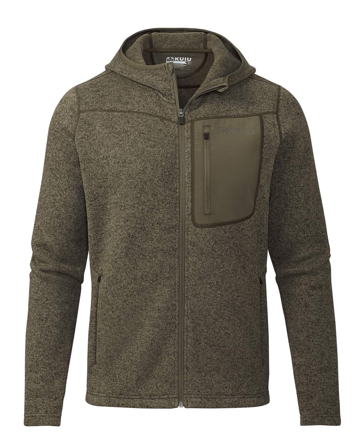 Base Camp Hooded Sweater | Steel Blue Heather