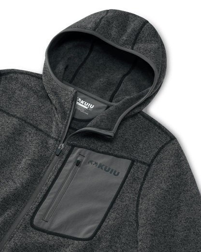 Base Camp Hooded Sweater | Steel Blue Heather