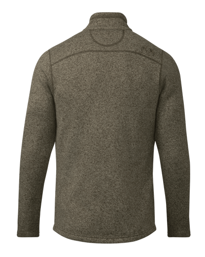 Base Camp Full Zip Sweater | Steel Blue Heather