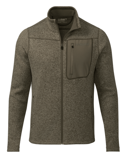 Base Camp Full Zip Sweater | Steel Blue Heather