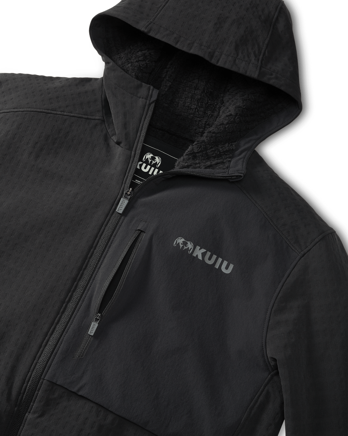 Blockfield Fleece Hoodie | Gunmetal