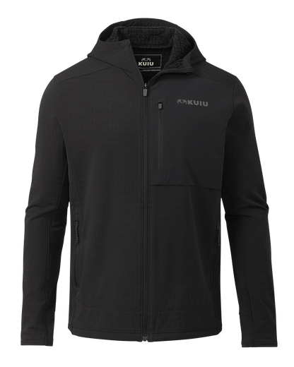 Blockfield Fleece Hoodie | Gunmetal