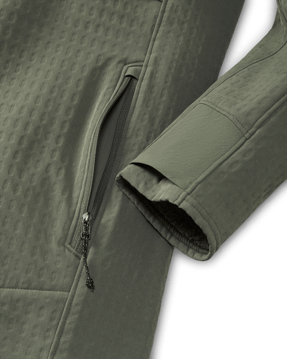 Blockfield Fleece Hoodie | Gunmetal