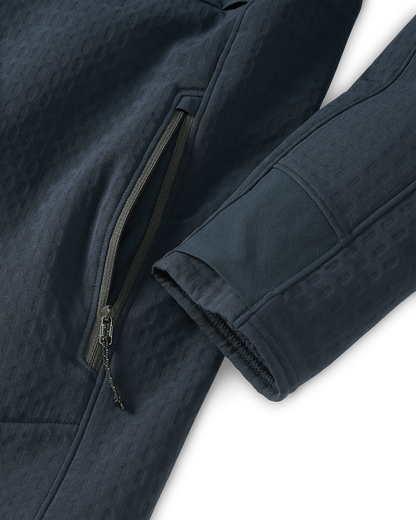 Blockfield Fleece Hoodie | Gunmetal