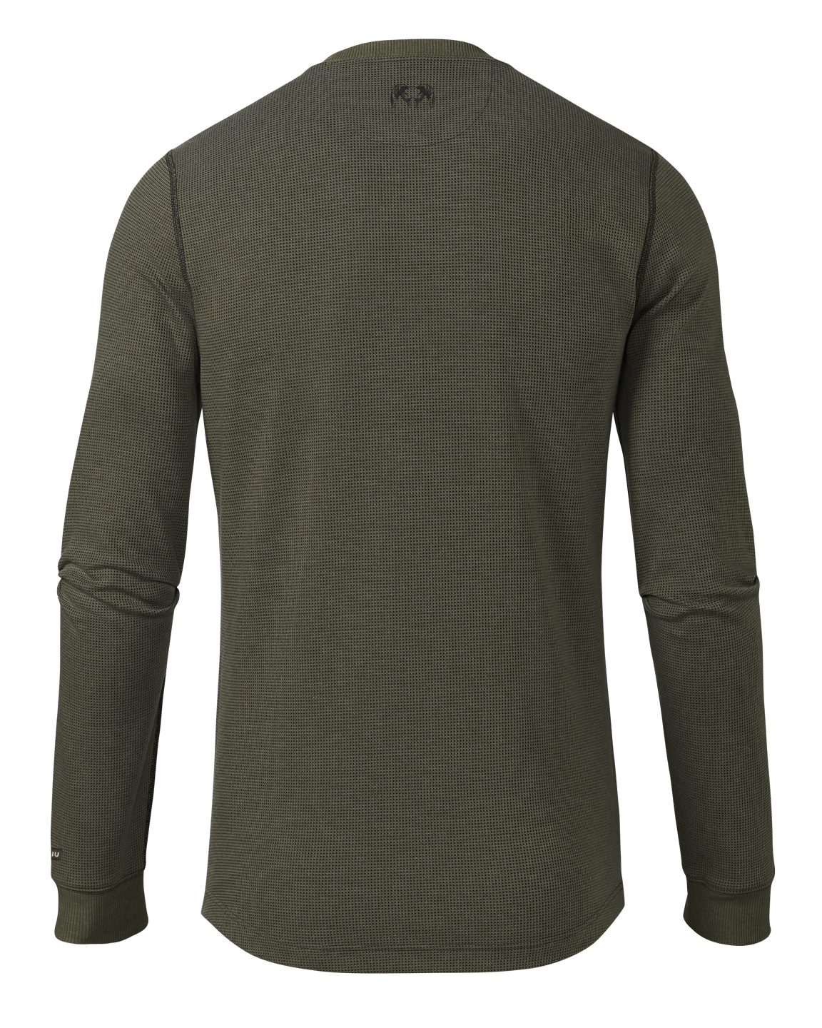 Canyon Waffle Henley | Army Heather