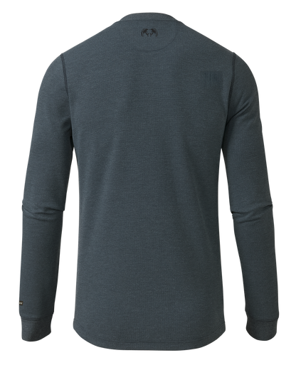 Canyon Waffle Henley | Army Heather