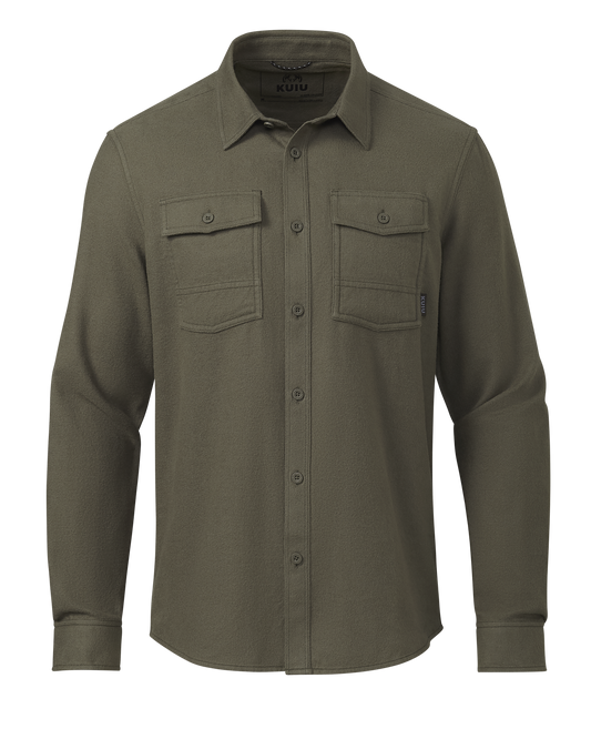 Outlet Field Flannel Shirt | Ash