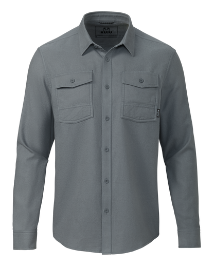 Outlet Field Flannel Shirt | Ash