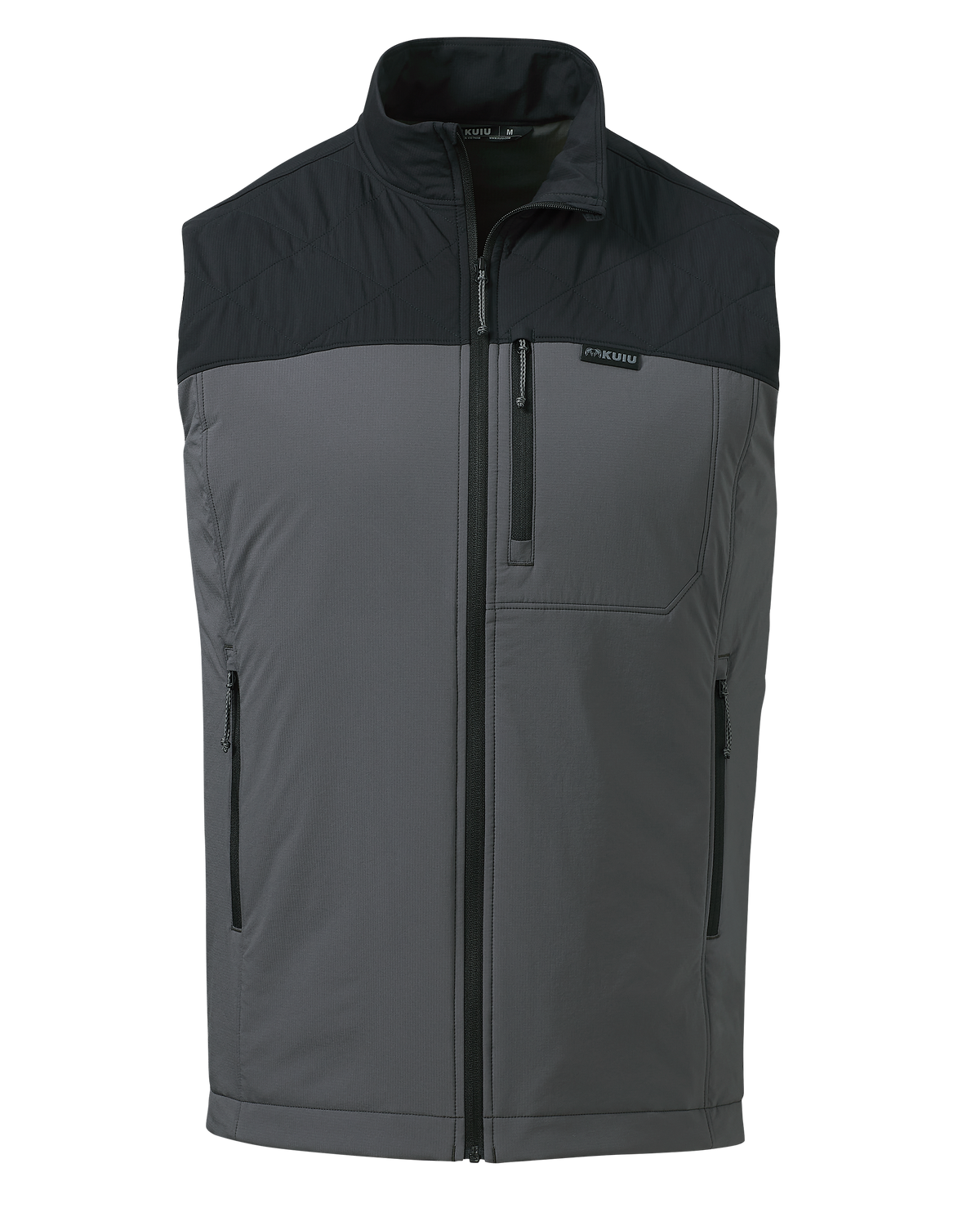 Transit Packable Vest | Black/Gunmetal