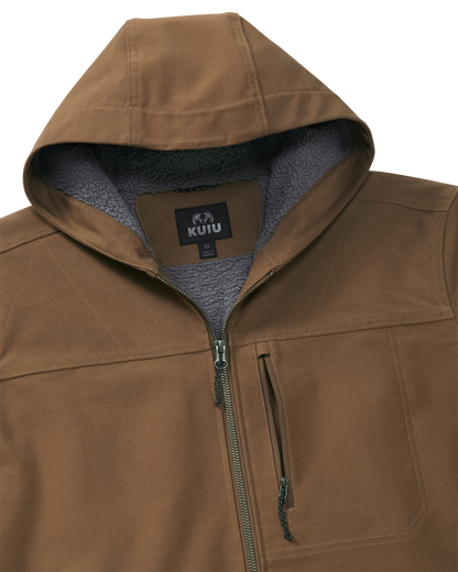 Brawley Hooded Fleece Jacket | Gunmetal