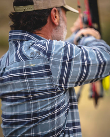 Field Flannel Fleece Shirt Jacket | Valo Plaid