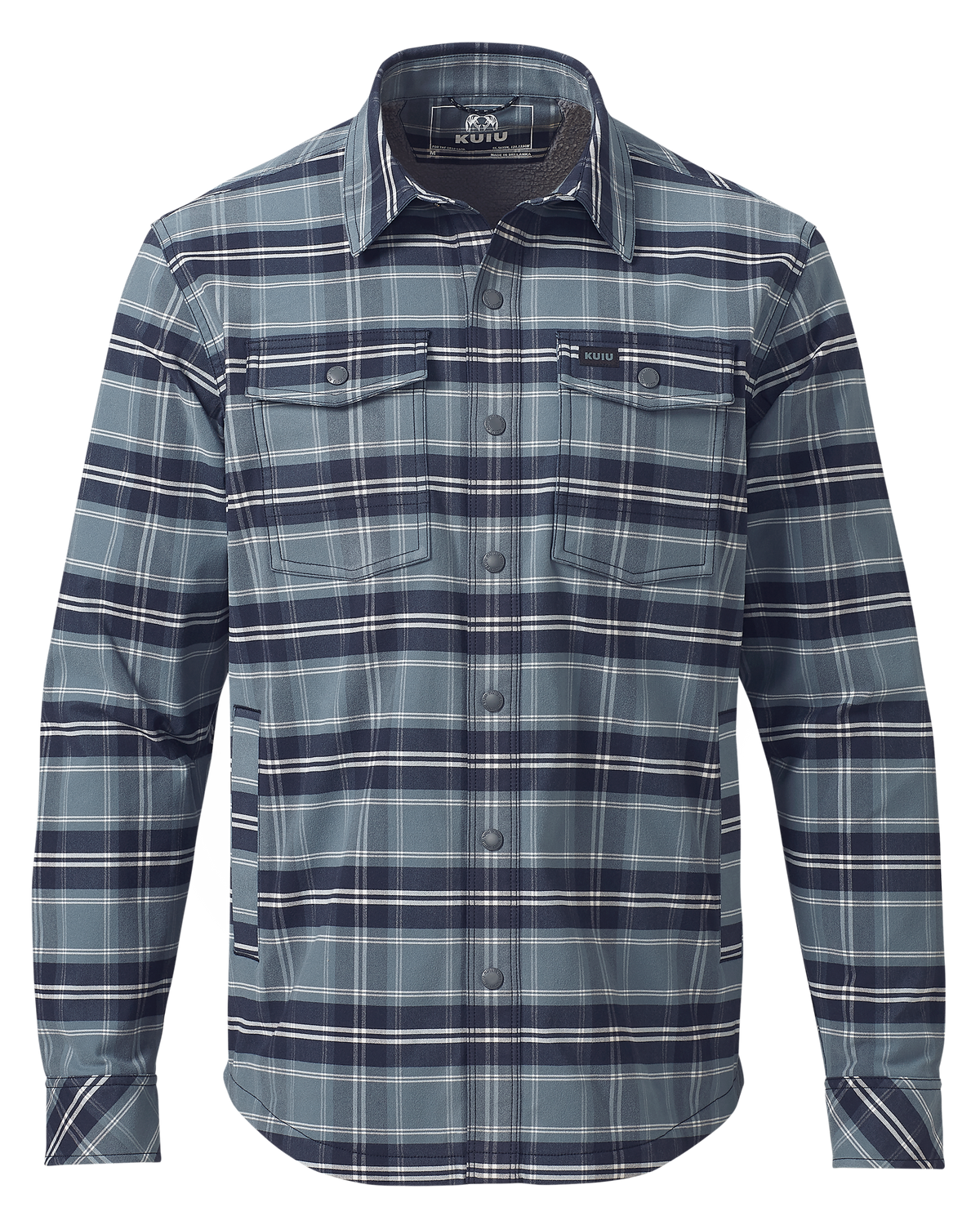 Field Flannel Fleece Shirt Jacket | Valo Plaid