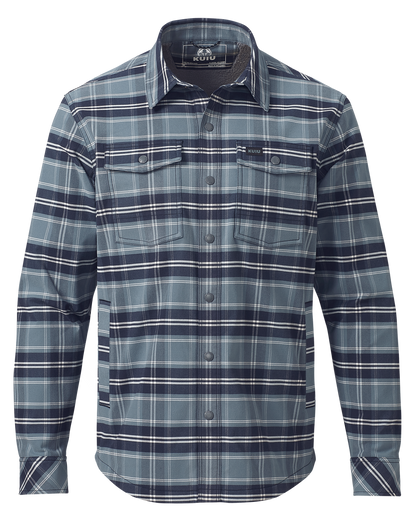 Field Flannel Fleece Shirt Jacket | Valo Plaid