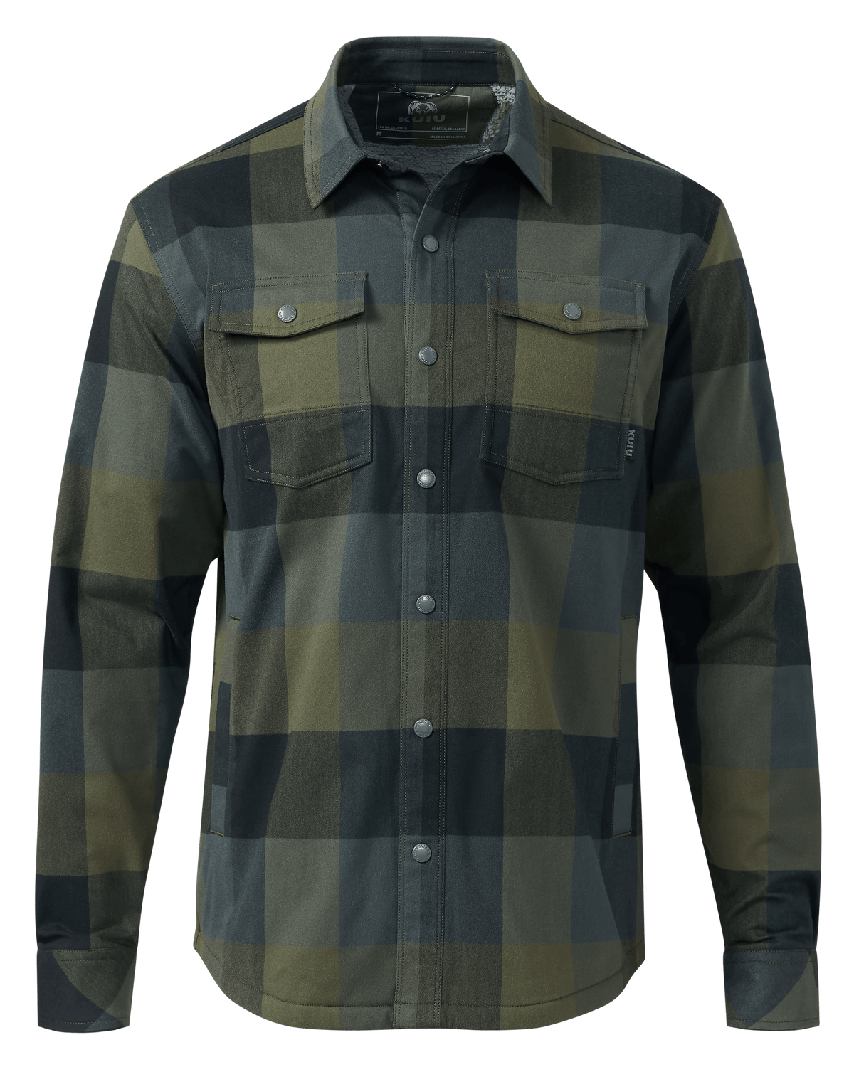 Field Flannel Fleece Shirt Jacket | Valo Plaid