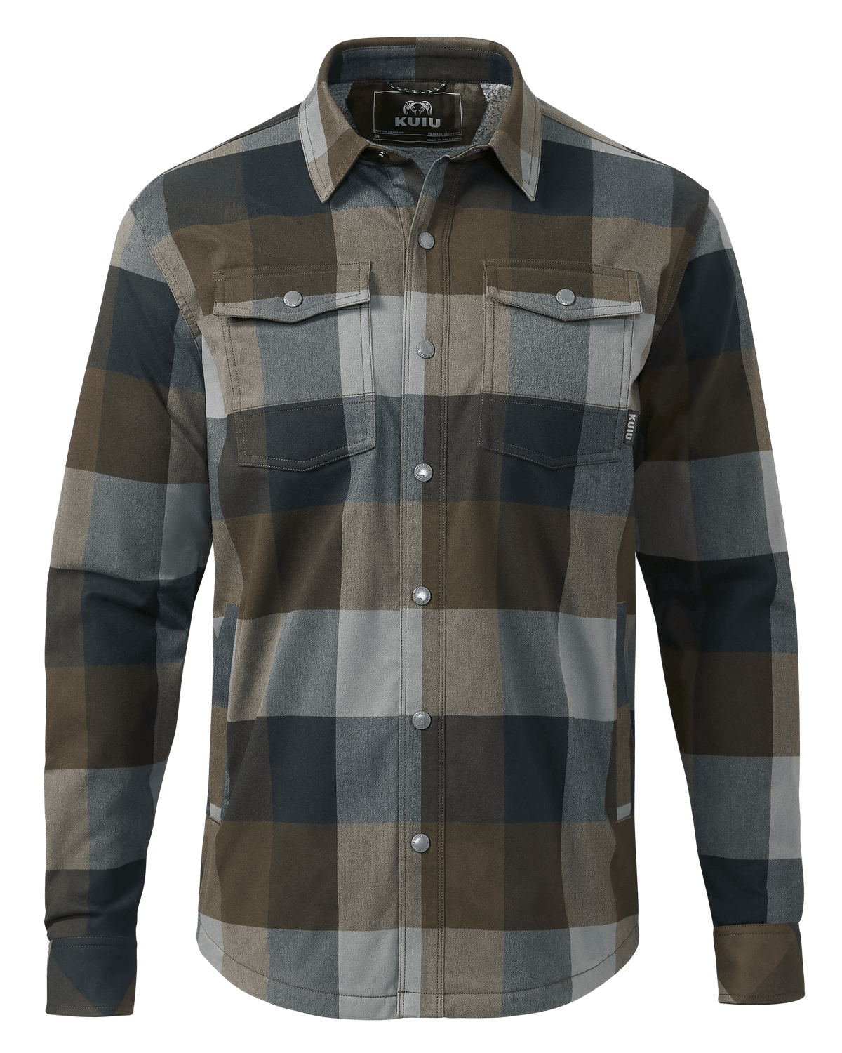 Field Flannel Fleece Shirt Jacket | Valo Plaid