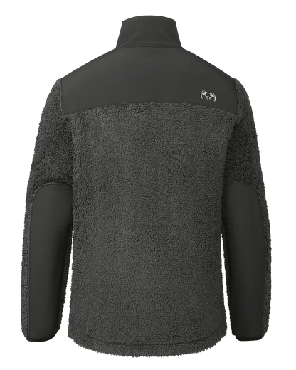 Sherpa Fleece Zip Pullover | Arctic Shadow Tonal