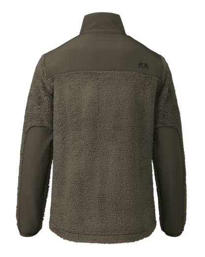 Sherpa Fleece Zip Pullover | Arctic Shadow Tonal