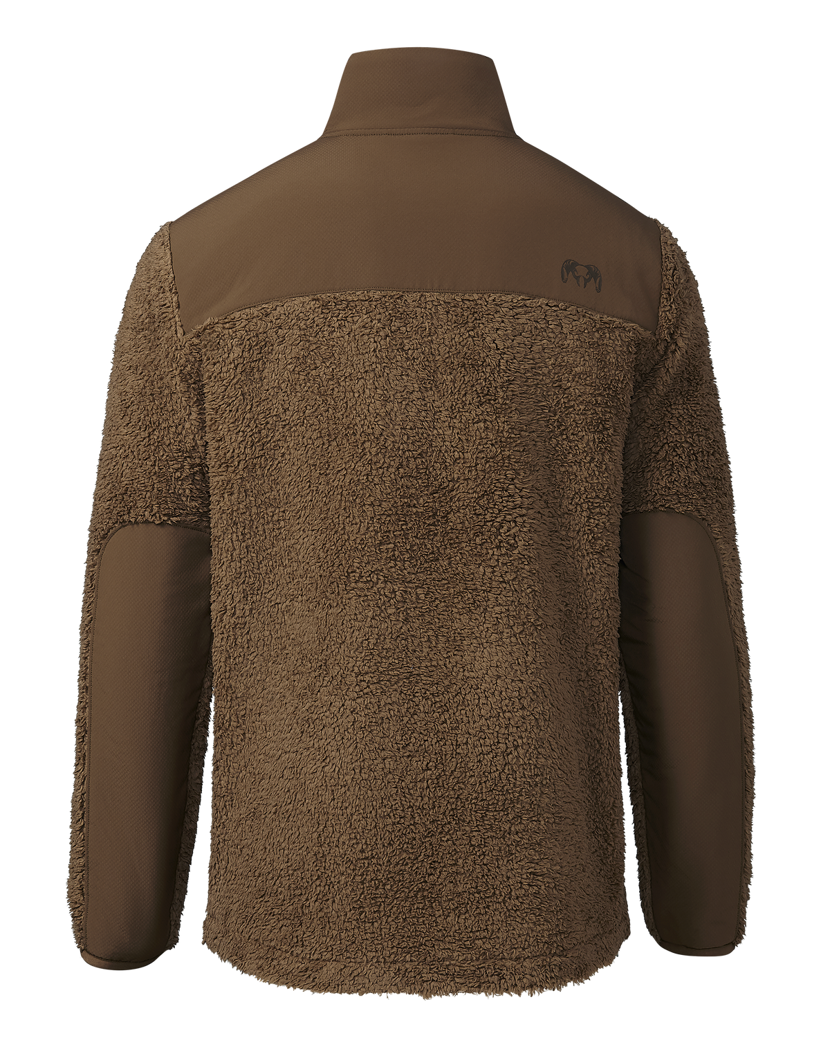 Sherpa Fleece Zip Pullover | Arctic Shadow Tonal
