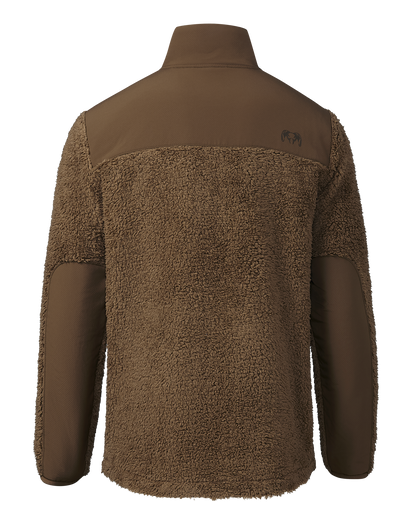 Sherpa Fleece Zip Pullover | Arctic Shadow Tonal