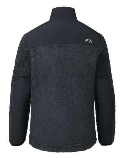 Sherpa Fleece Zip Pullover | Arctic Shadow Tonal