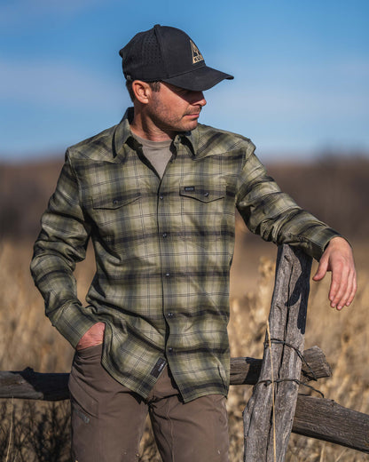 Laredo LS Shirt | Vias Ombre Plaid