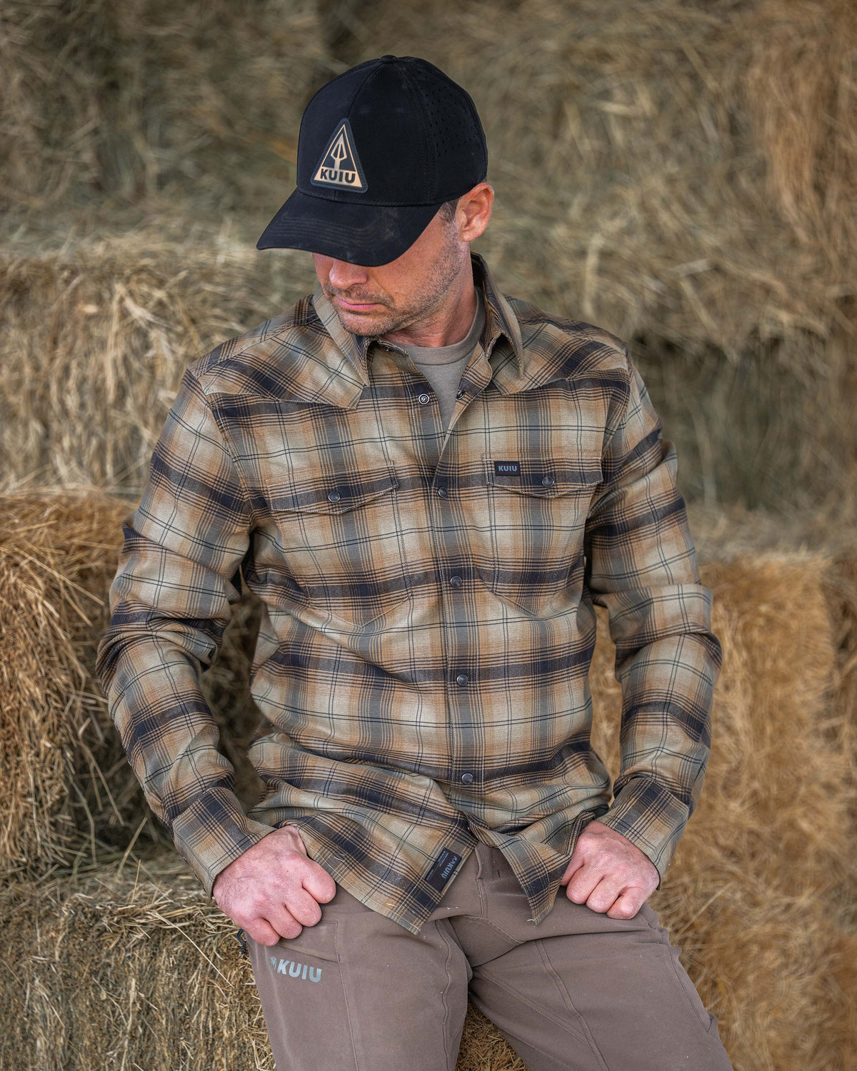 Laredo LS Shirt | Vias Ombre Plaid