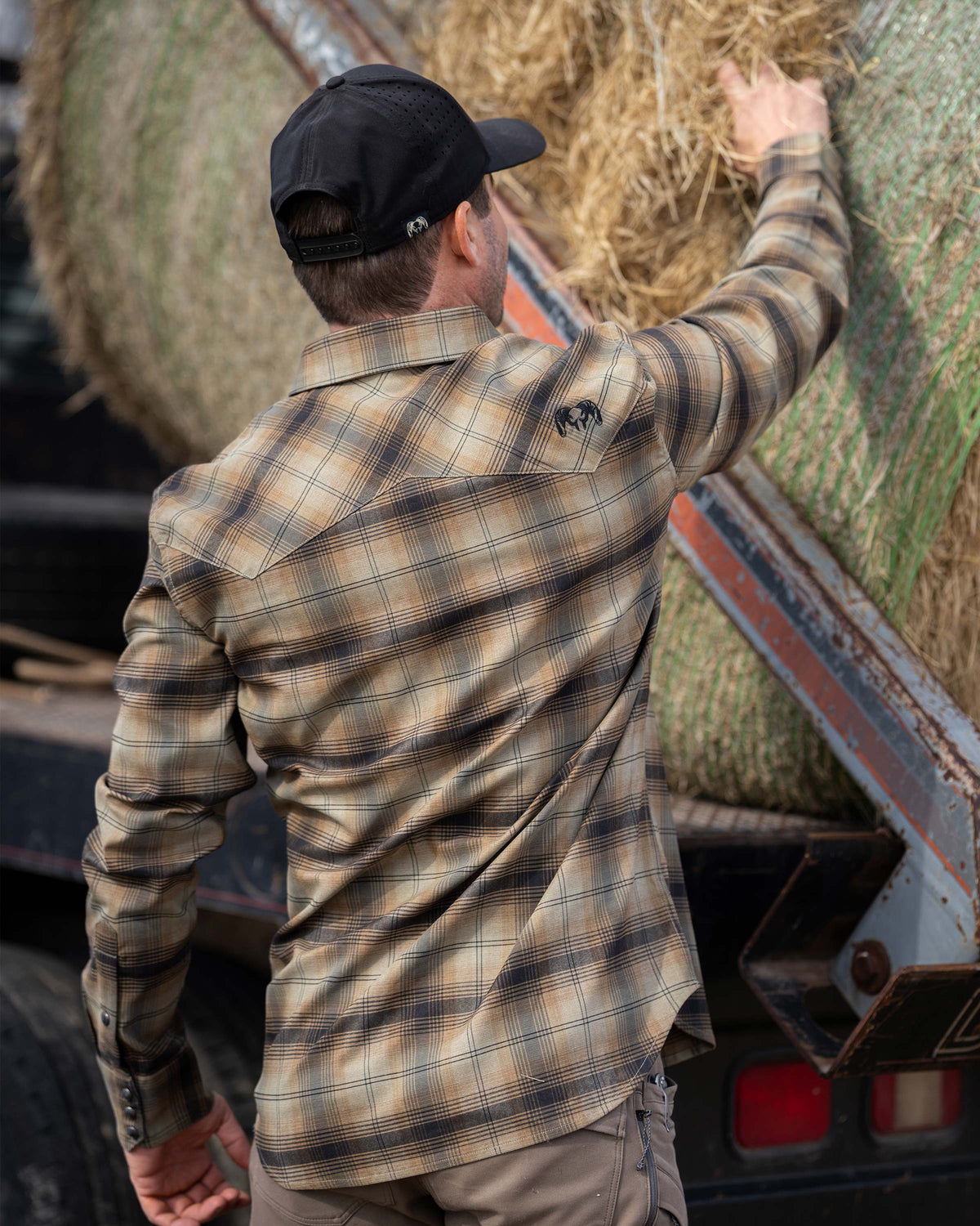 Laredo LS Shirt | Vias Ombre Plaid