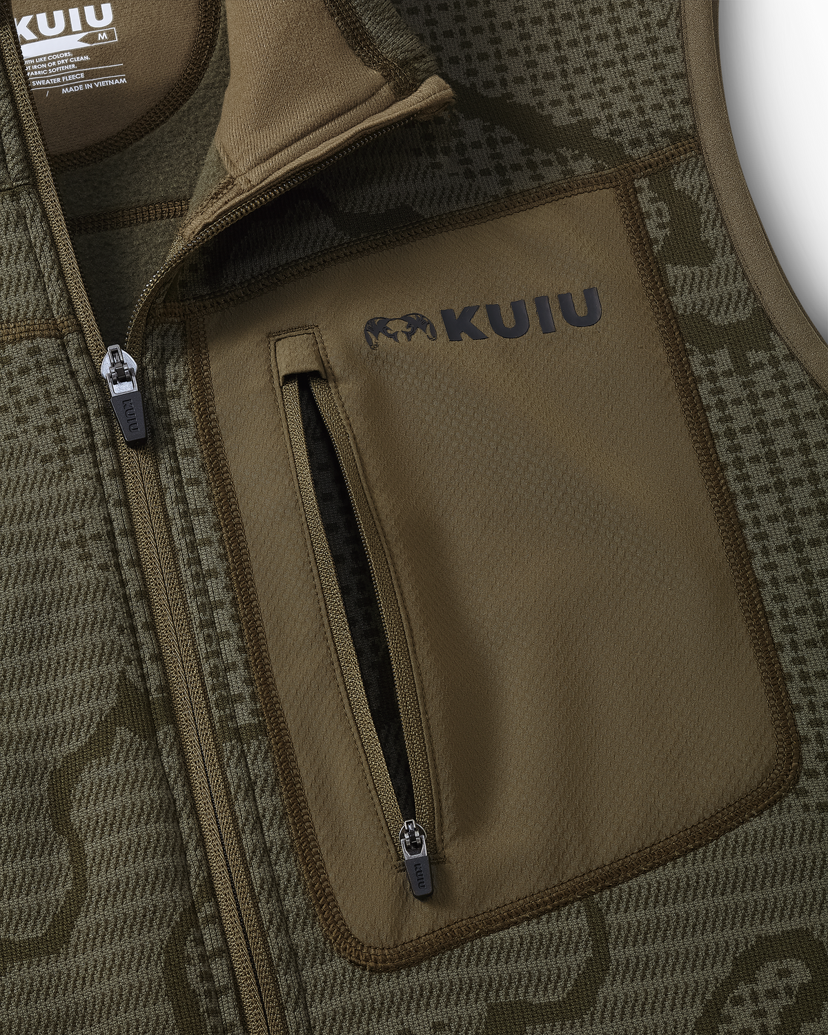 Outland Fleece Vest | Ash Tonal
