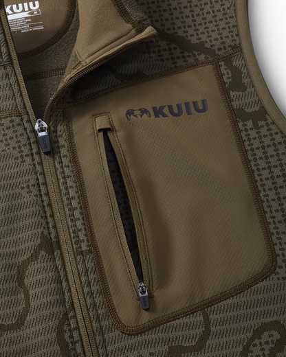 Outland Fleece Vest | Ash Tonal