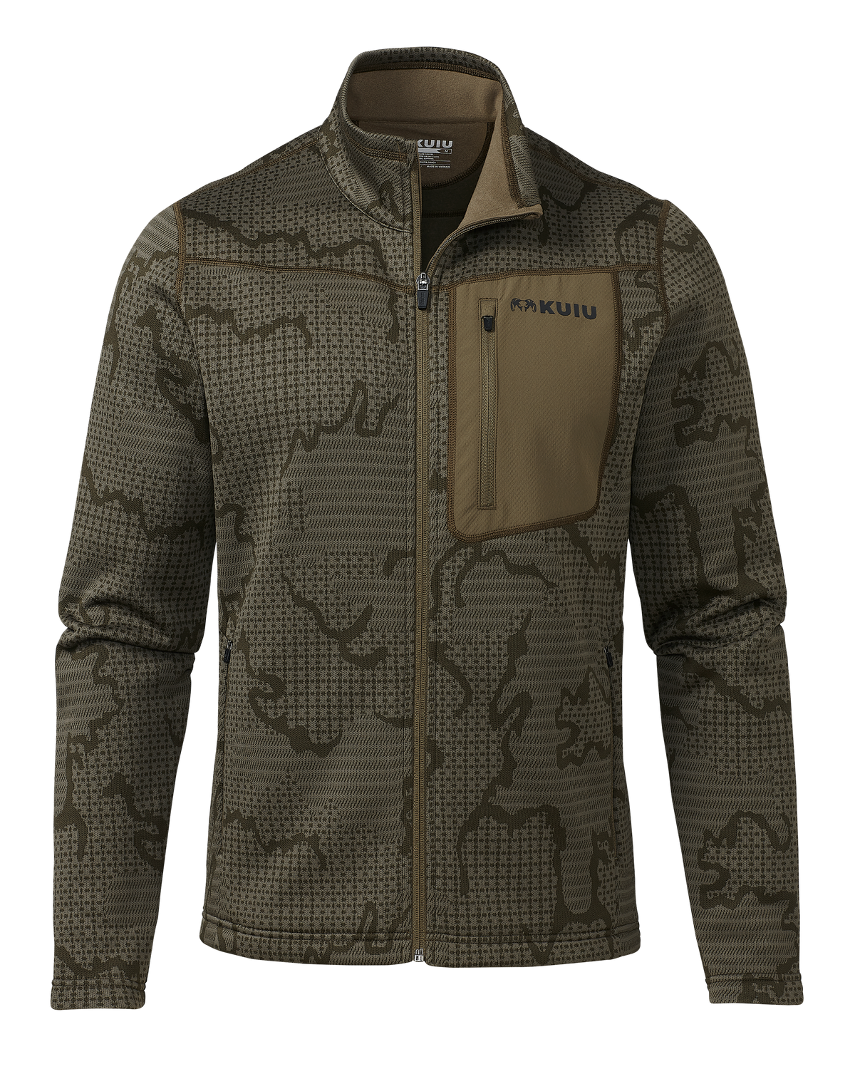 Outland Fleece Full Zip | Asphalt Tonal