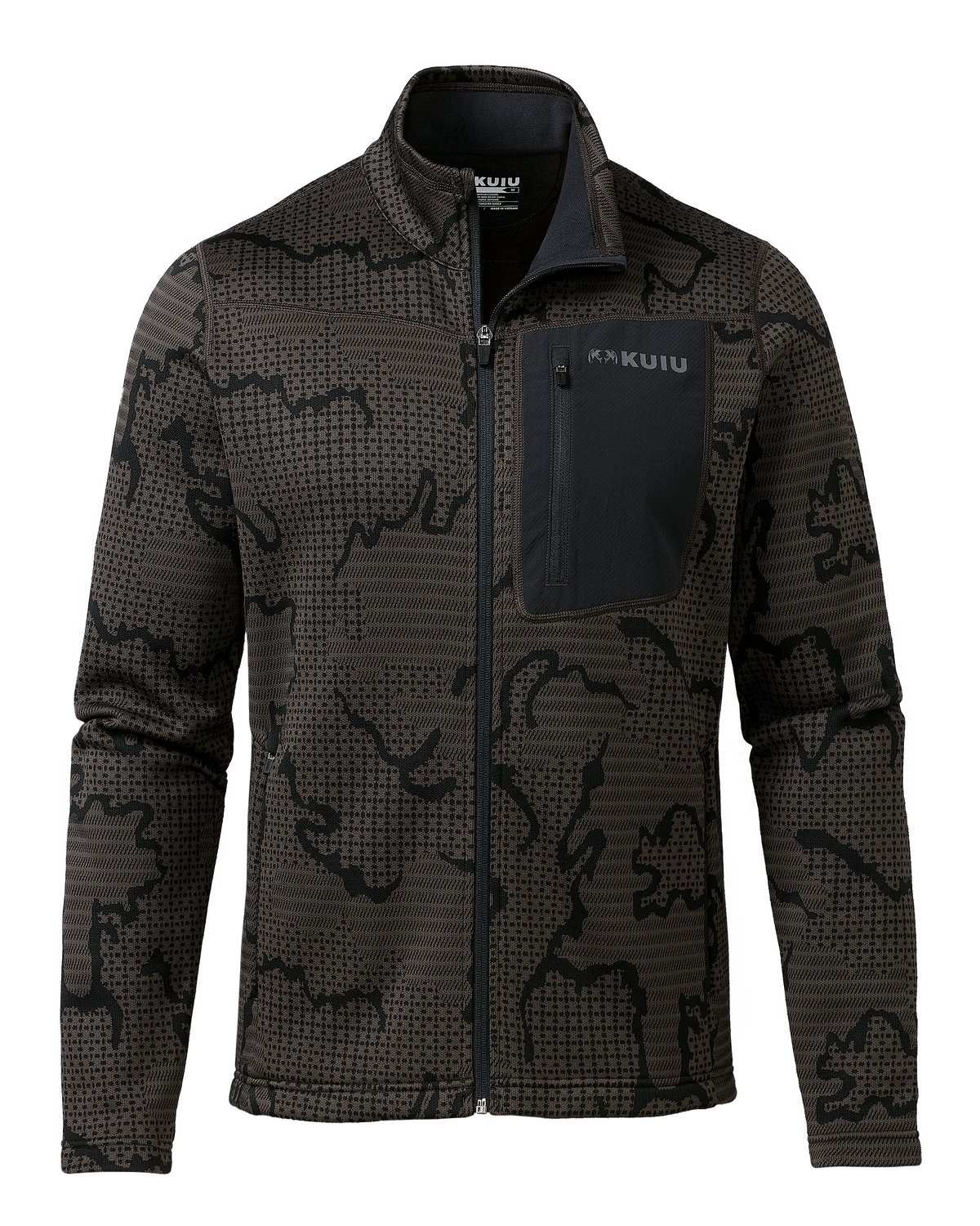 Outland Fleece Full Zip | Asphalt Tonal