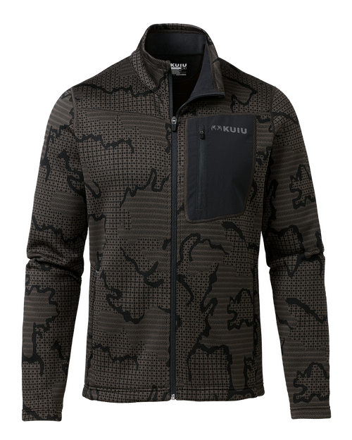 Outland Fleece Full Zip | Asphalt Tonal