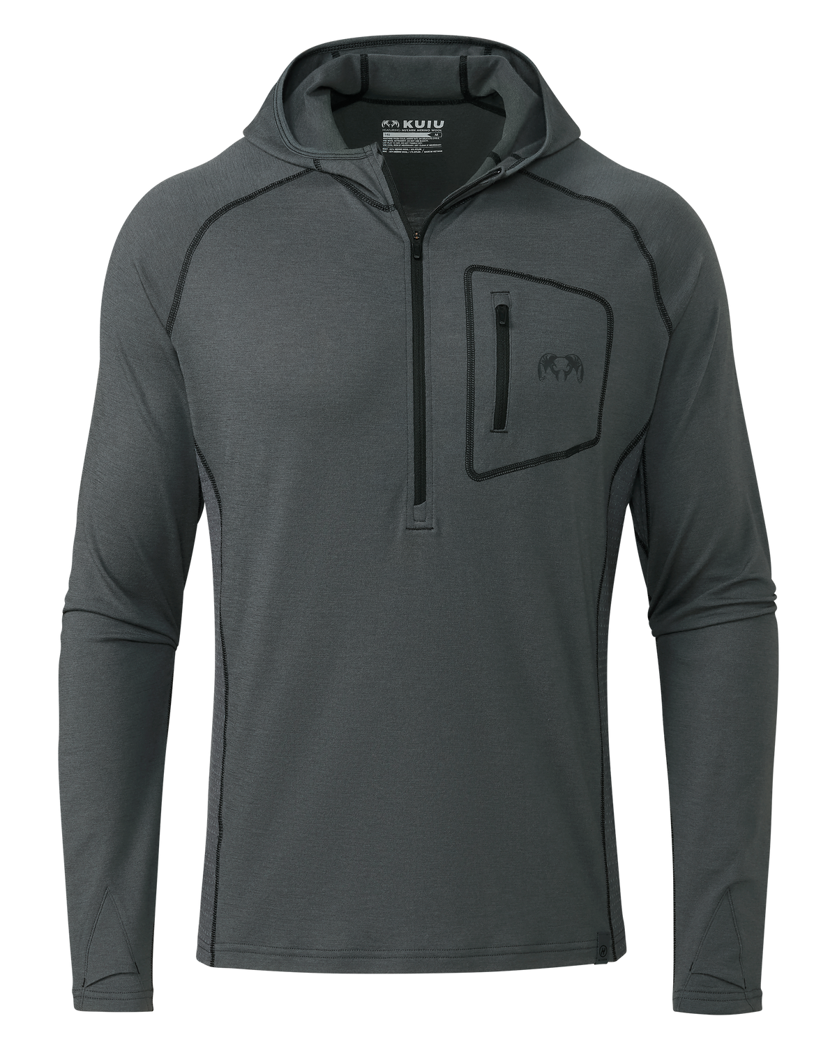 ULTRA Merino 145 Zip-T Hunting Hoodie | Vias