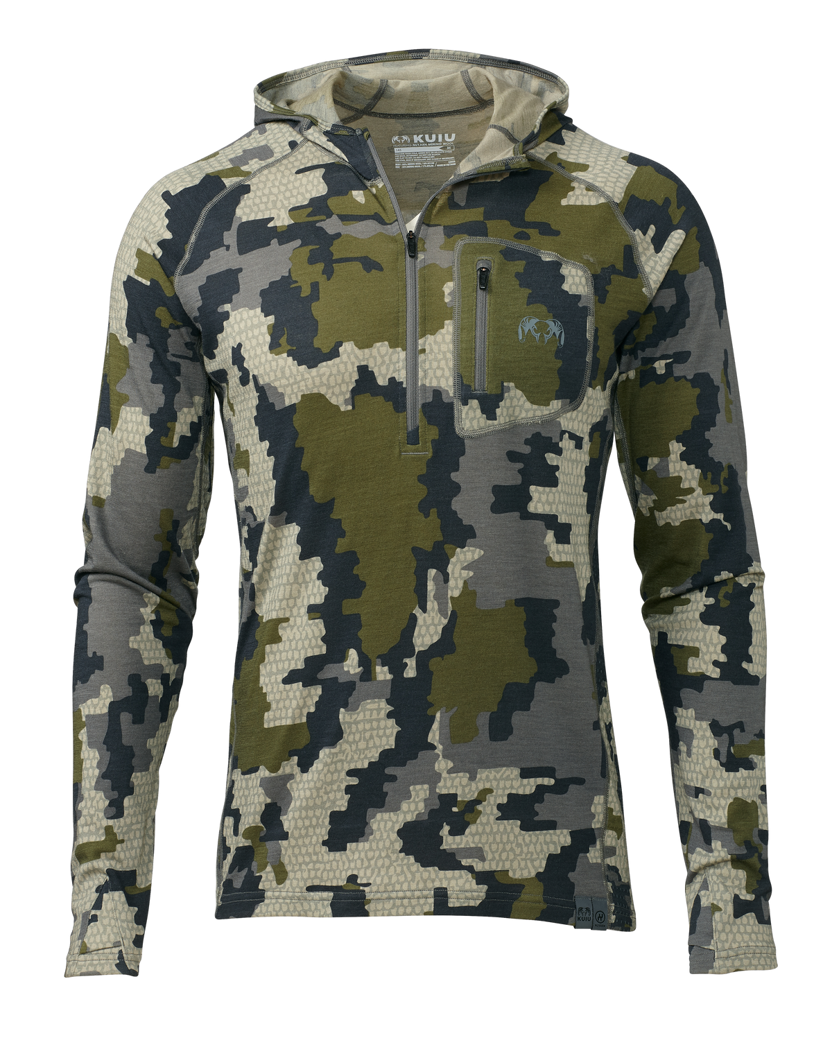 ULTRA Merino 145 Zip-T Hunting Hoodie | Vias