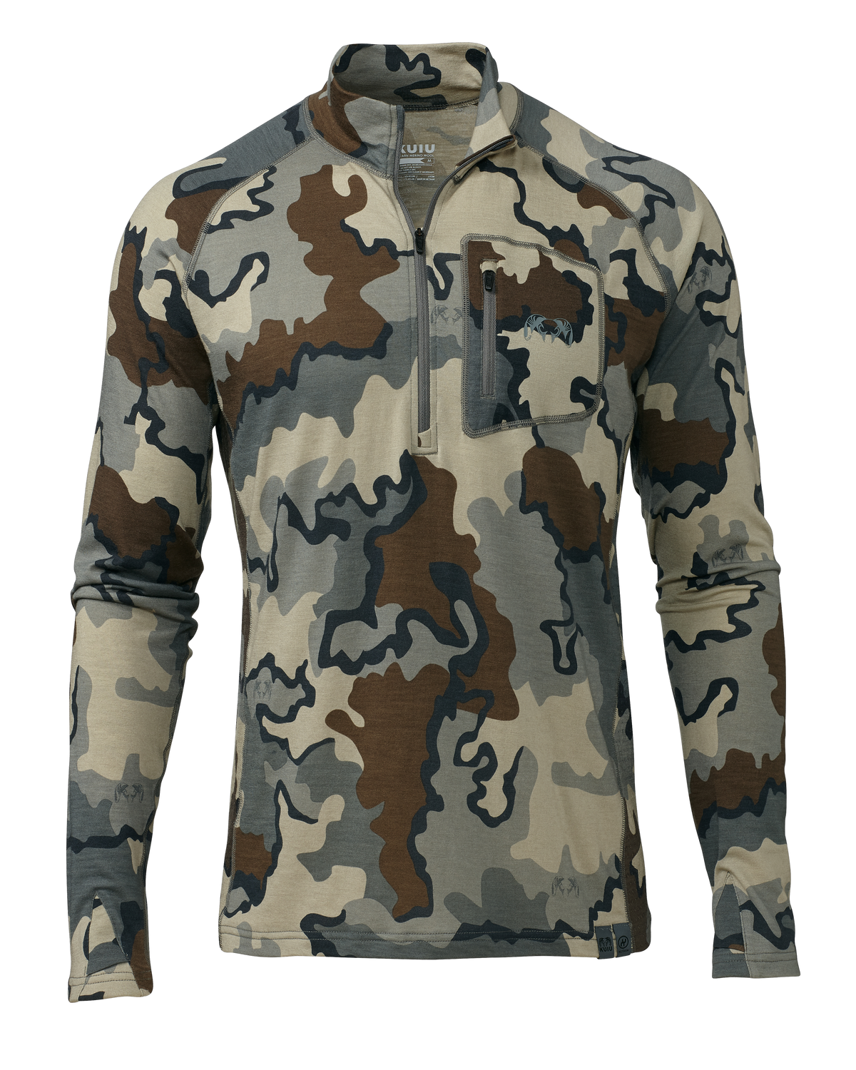 ULTRA Merino 145 Zip-T Hunting Shirt | Valo