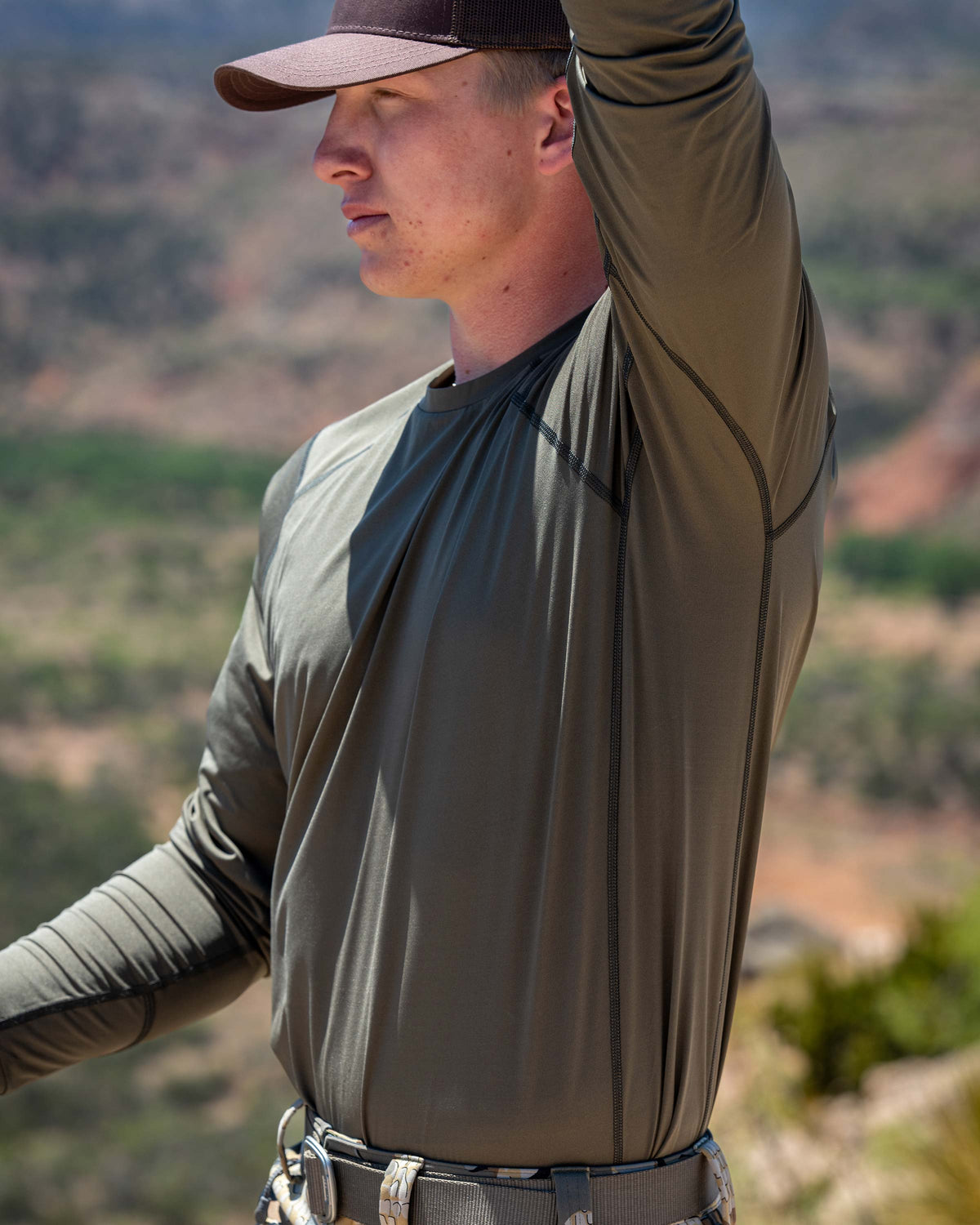 Vital S2 Long Sleeve Crew | Verde