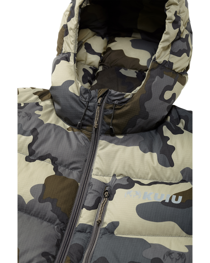 Super Down PRO Hooded Jacket | Bourbon
