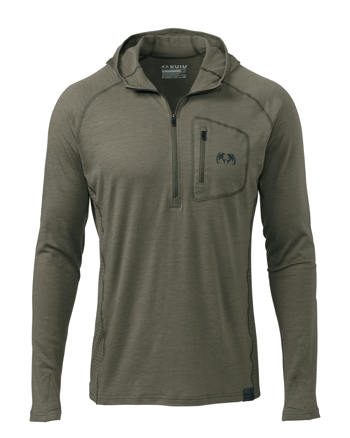 ULTRA Merino 145 Zip-T Hunting Hoodie | Vias