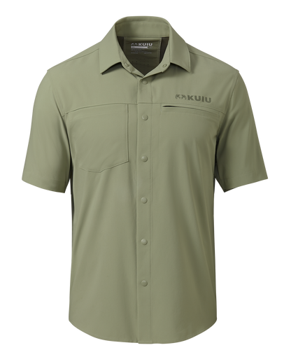 Mesa Vented SS Snap Shirt Gritstone | Silt Gritstone
