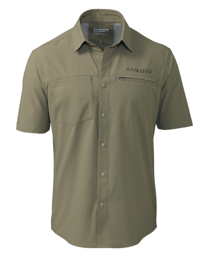 Mesa Vented SS Snap Shirt Gritstone | Silt Gritstone