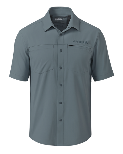 Mesa Vented SS Snap Shirt Gritstone | Silt Gritstone