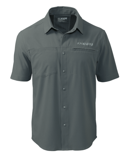 Mesa Vented SS Snap Shirt Gritstone | Silt Gritstone